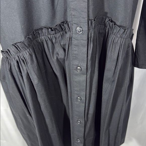 Taylor Tillman Black Dress Size Medium - Picture 6 of 13